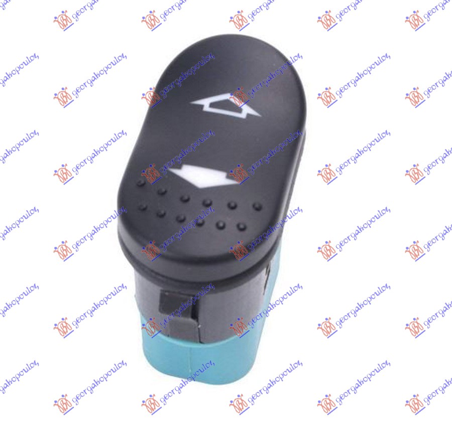 PREKIDAC U PREDNJIM VRATIMA (1 TASTER) (L=D) (PREDNJI=ZADNJI) (6 PIN) FORD FOCUS 1998-2004 (DNW/DFW)