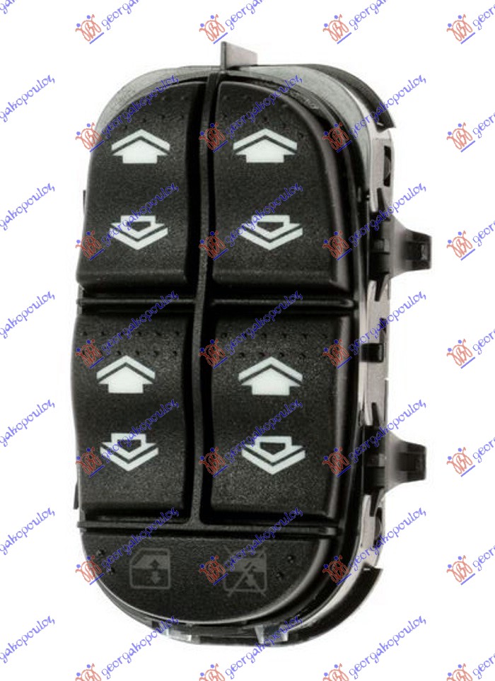 PREKIDAC U PREDNJIM VRATIMA (4 TASTERA) (11 PIN) FORD FOCUS 1998-2004 (DNW/DFW)