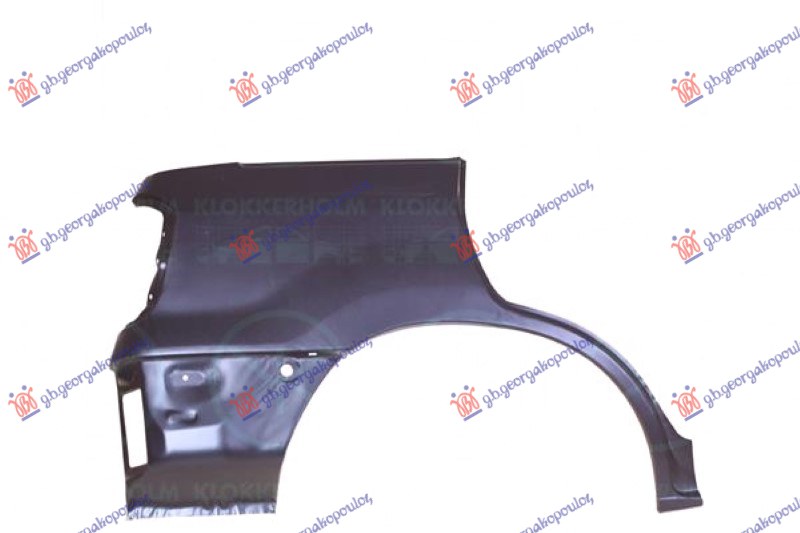 ZADNJI BLATOBRAN 4 VRATA TOYOTA RAV 4 2000-2005 (XA20)