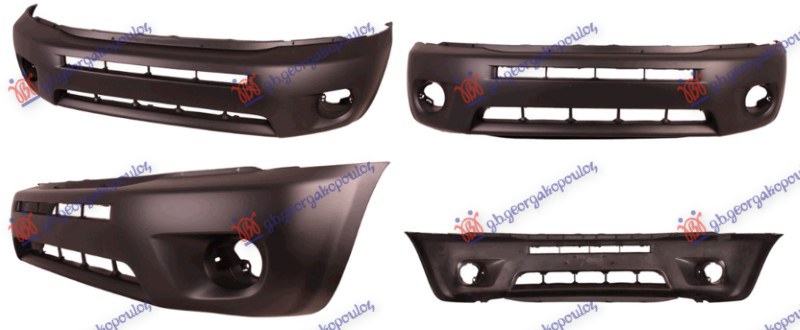 PREDNJI BRANIK (BEZ OTVORA ZA RUBOVE) 2004-2005 TOYOTA RAV 4 2000-2005 (XA20)