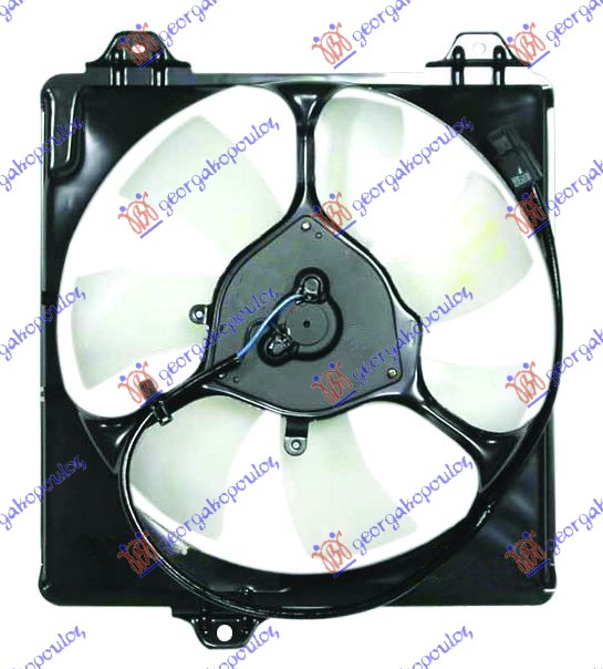 VENTILATOR HLADNJAKA KOMPLET (BENZIN/DIZEL) (+AC) TOYOTA RAV 4 2000-2005 (XA20)