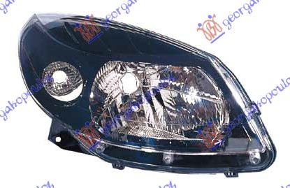 FAR ELEKTRICNI CRNI (DEPO) DACIA SANDERO I 2008-2012 (BS)