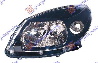 FAR ELEKTRICNI CRNI (DEPO) DACIA SANDERO I 2008-2012 (BS)