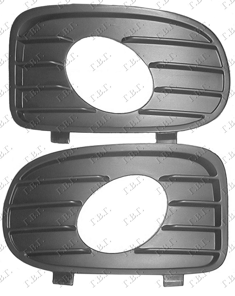 RESETKA PREDNJEG BRANIKA (SA MAGLENKOM) (SET) OPEL VECTRA B 1999-2002 (J96)
