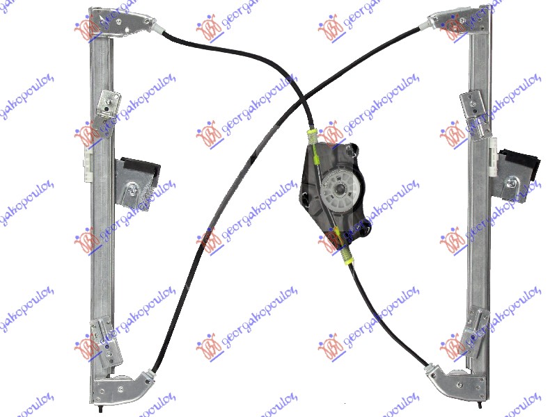 PODIZAC PREDNJEG PROZORA ELEKTRICNI (BEZ MOTORA) (A KVALITET) SEAT TOLEDO 1999-2004 (1M2)