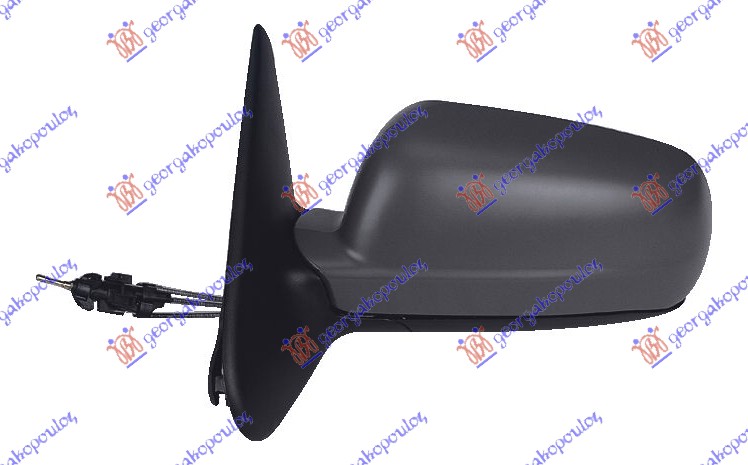 RETROVIZOR MEHANICKI SA SAJLOM PM -2003 (ASFERICNO STAKLO) SEAT TOLEDO 1999-2004 (1M2)