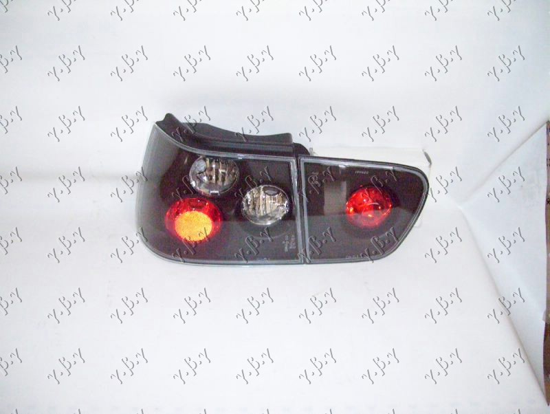 STOP LAMPA TUNING CRNA SET (LEXUS)  IBIZA 99-02