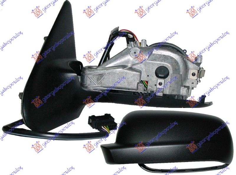 RETROVIZOR ELEKTRICNI SA GREJACEM (ASFERICNO STAKLO) SEAT IBIZA 1999-2002 (6K1)