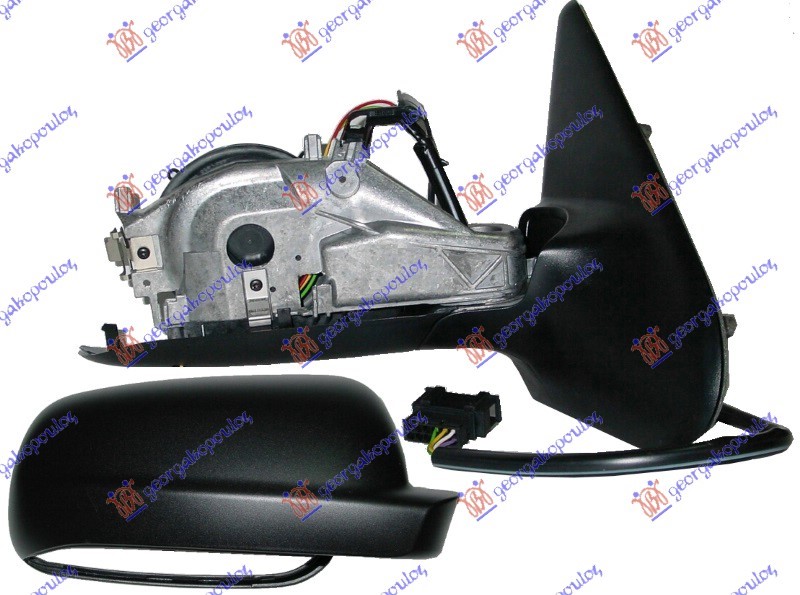 RETROVIZOR ELEKTRICNI SA GREJACEM (SENZOR) (A KVALITET) (KONVEKSNO STAKLO) SEAT IBIZA 1999-2002 (6K1)