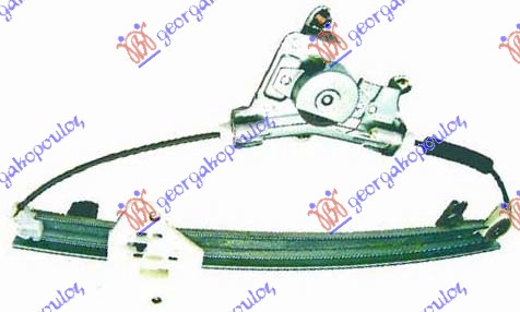 PODIZAC ZADNJEG PROZORA ELEKTRICNI (BEZ MOTORA) HYUNDAI ACCENT H/B-L/B 2003-2005 (LC)