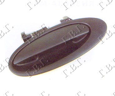 KVAKA ZADNJIH VRATA SPOLJASNJA RENAULT LAGUNA 1998-2000 (B56/556)