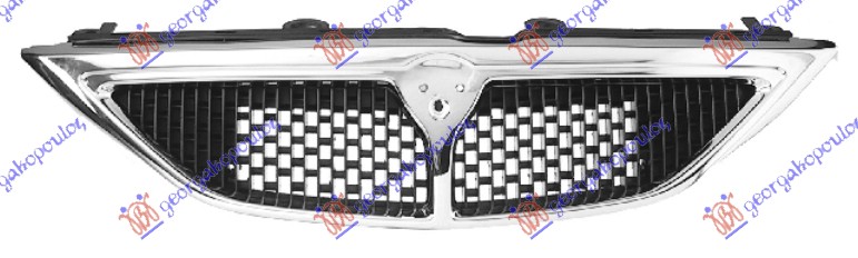 PVC MASKA KOMPLET HROM -2000 LANCIA Y 1996-2003 (840)