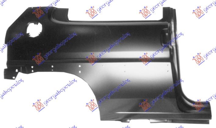 ZADNJI BLATOBRAN 3 VRATA CITROEN SAXO 1999-2004 (S0/S1)