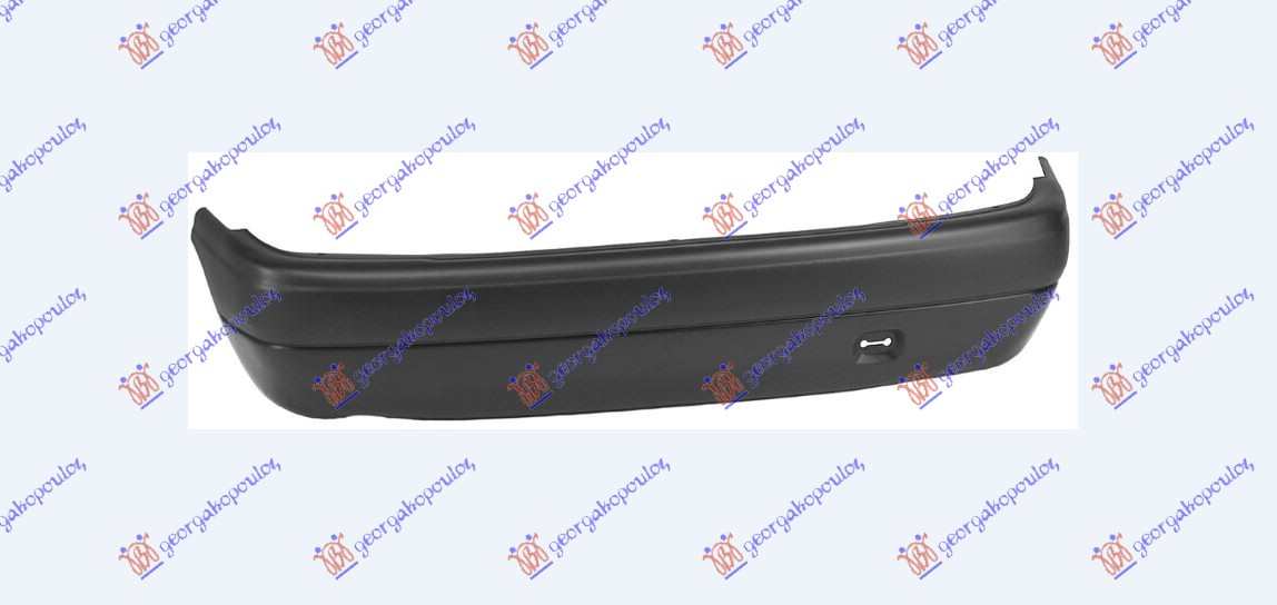 ZADNJI BRANIK CRNI (A KVALITET) CITROEN SAXO 1999-2004 (S0/S1)