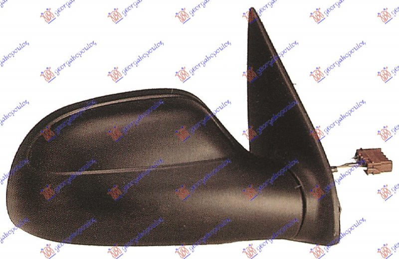 RETROVIZOR ELEKTRICNI SA GREJACEM (KONVEKSNO STAKLO) CITROEN SAXO 1999-2004 (S0/S1)