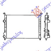 HLADNJAK MOTORA 1.2 BENZIN (52x36x2.5) 00- FIAT STRADA 1999-2005 (178/278)