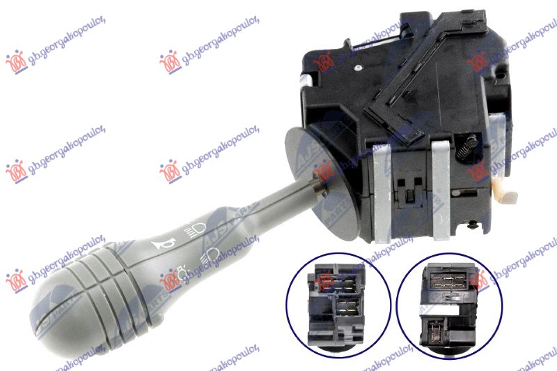 PREKIDAC/RUCICA NA VOLANU (FAR/MIGAVAC/SIRENA) (10 PIN) RENAULT TWINGO 1998-2000 (C06)