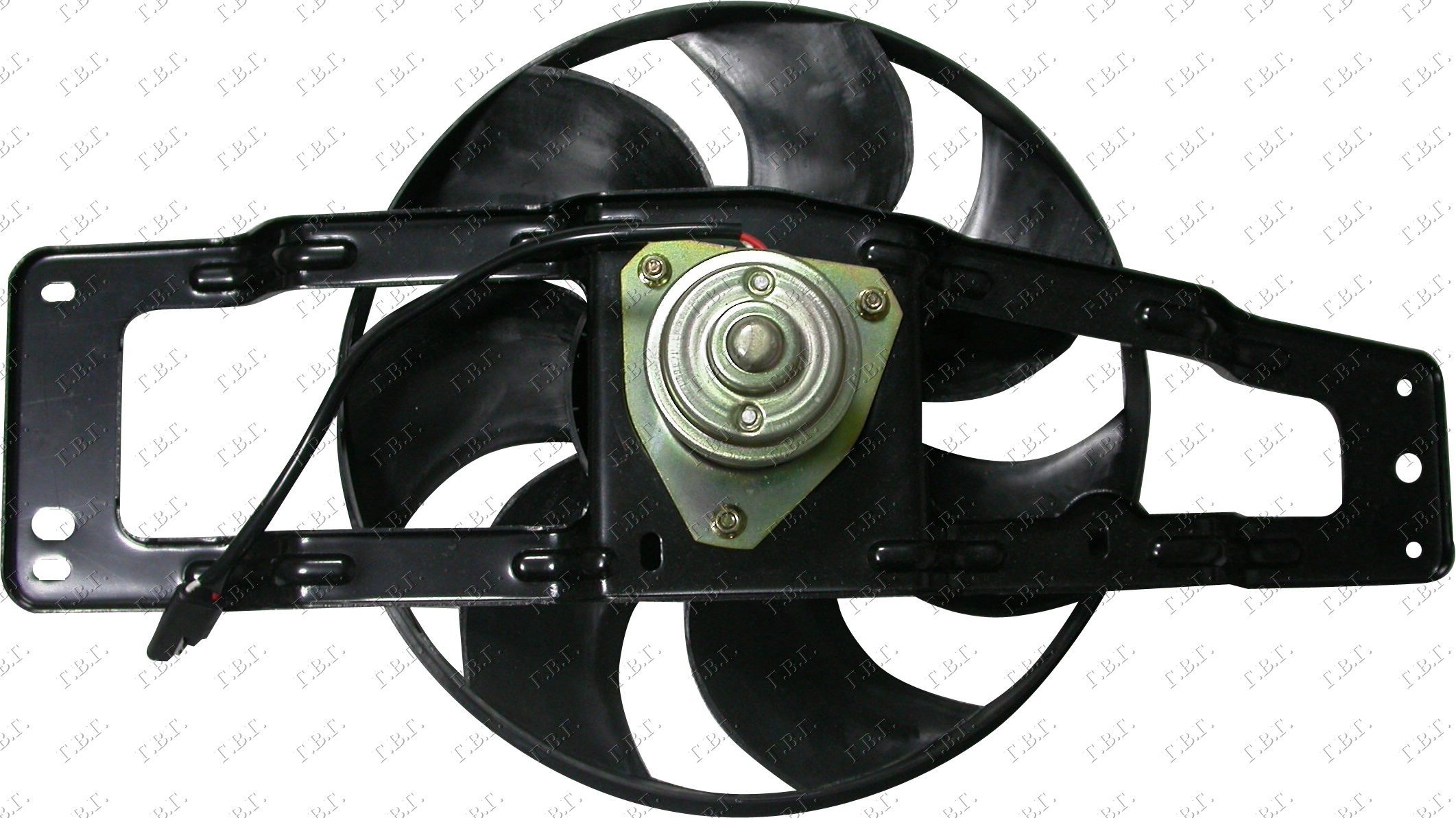 VENTILATOR HLADNJAKA KOMPLET (1.2 BENZIN) (-AC) RENAULT TWINGO 2000-2007 (C06)
