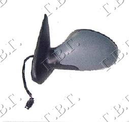 RETROVIZOR ELEKTRICNI SA GREJACEM PM 2003- (ASFERICNO STAKLO) SEAT LEON 1999-2005 (1M1)