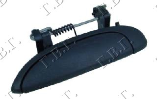KVAKA PREDNJIH/ZADNJIH VRATA SPOLJASNJA CRNA RENAULT MEGANE L/B 1999-2002 (BA0/BA1)