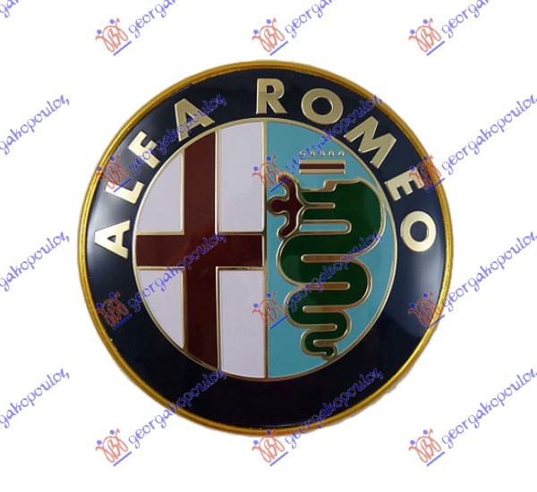 ZNAK (ORIGINALNI) ALFA ROMEO 146 1999-2001 (930)