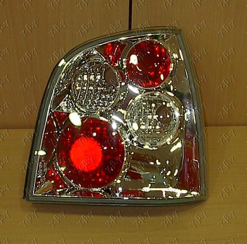 STOP LAMPA HROM (SET) (TUNING)  POLO 02-05