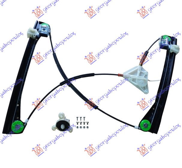 PODIZAC PREDNJEG PROZORA MEHANICKI 3 VRATA VW POLO 2002-2005 (9N2)