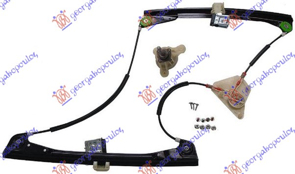 PODIZAC PREDNJEG PROZORA MEHANICKI 5 VRATA VW CROSS POLO 2005-2009 (9N3)