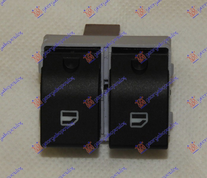 PREKIDAC U PREDNJIM VRATIMA (2 TASTERA) (BRAON KONEKTOR) (4 VRATA ZA ZADNJE PROZORE) (4 PIN) SEAT CORDOBA 2002-2008 (6L2)