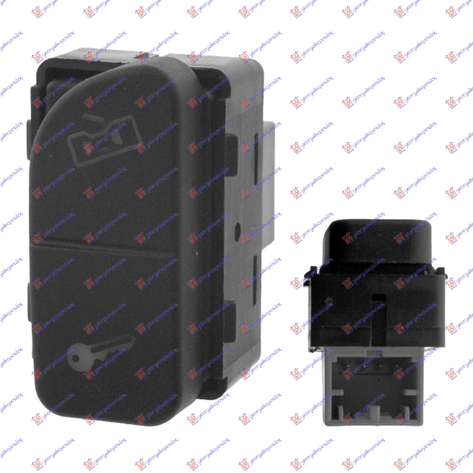 PREKIDAC ZA CENTRALNO ZAKLJUCAVANJE (4 PIN) SEAT CORDOBA 2002-2008 (6L2)