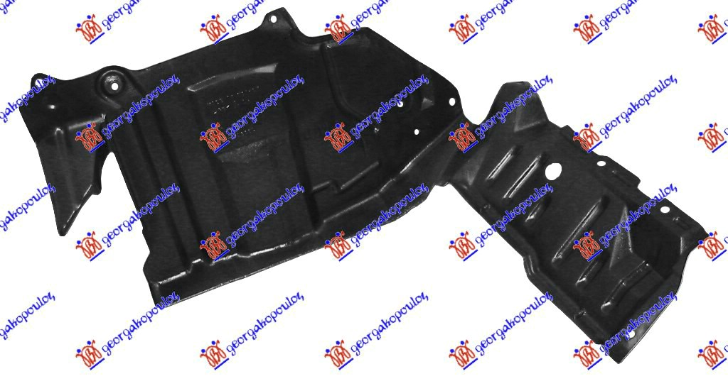 ZASTITA MOTORA PREDNJA PLASTICNA NISSAN ALMERA SDN 2000-2006 (N16)