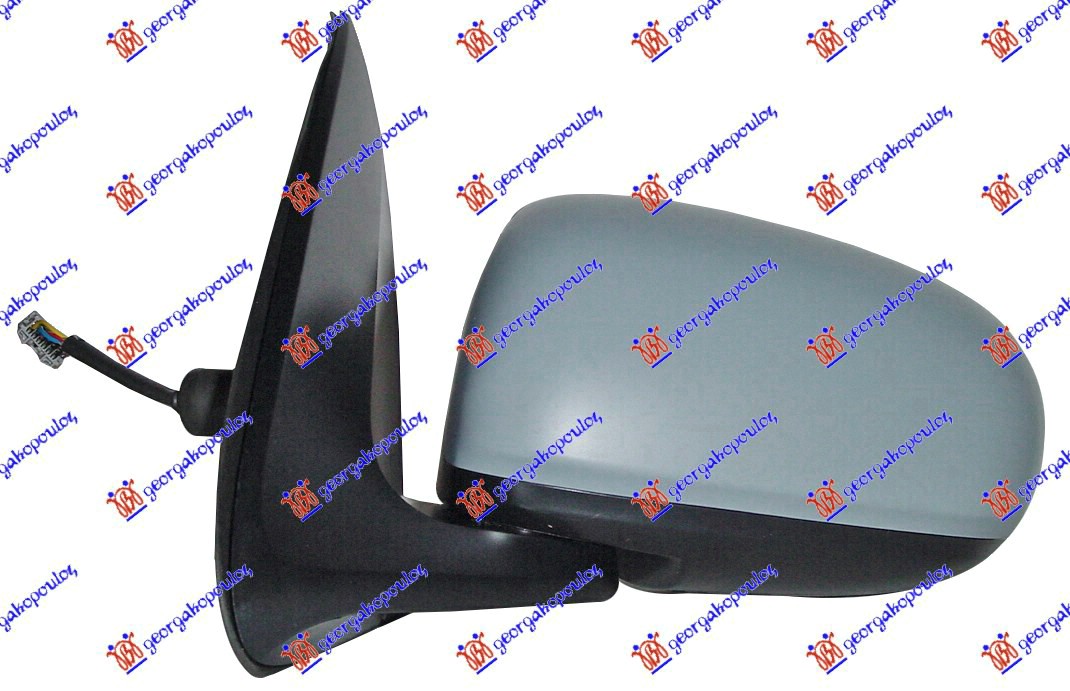 RETROVIZOR ELEKTRICNI SA GREJACEM PM (A KVALITET) (ASFERICNO STAKLO) NISSAN ALMERA SDN 2000-2006 (N16)