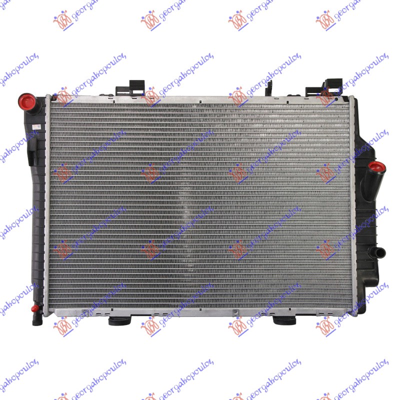 HLADNJAK MOTORA 2.0/2.3 KOMPRESSOR (MAN/AUTO) (+/-AC) (61x42) 00- MERCEDES CLK 1997-2002 (W208)