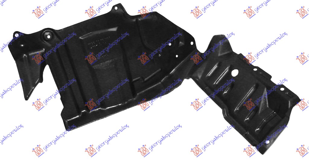ZASTITA MOTORA PREDNJA PLASTICNA NISSAN ALMERA L/B 2000-2006 (N16)
