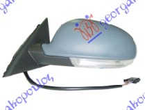 RETROVIZOR ELEKTRICNI SA GREJACEM (MIGAVAC) 2003- (A KVALITET) (ASFERICNO STAKLO) VW PASSAT 2000-2005 (3B3/3B6)