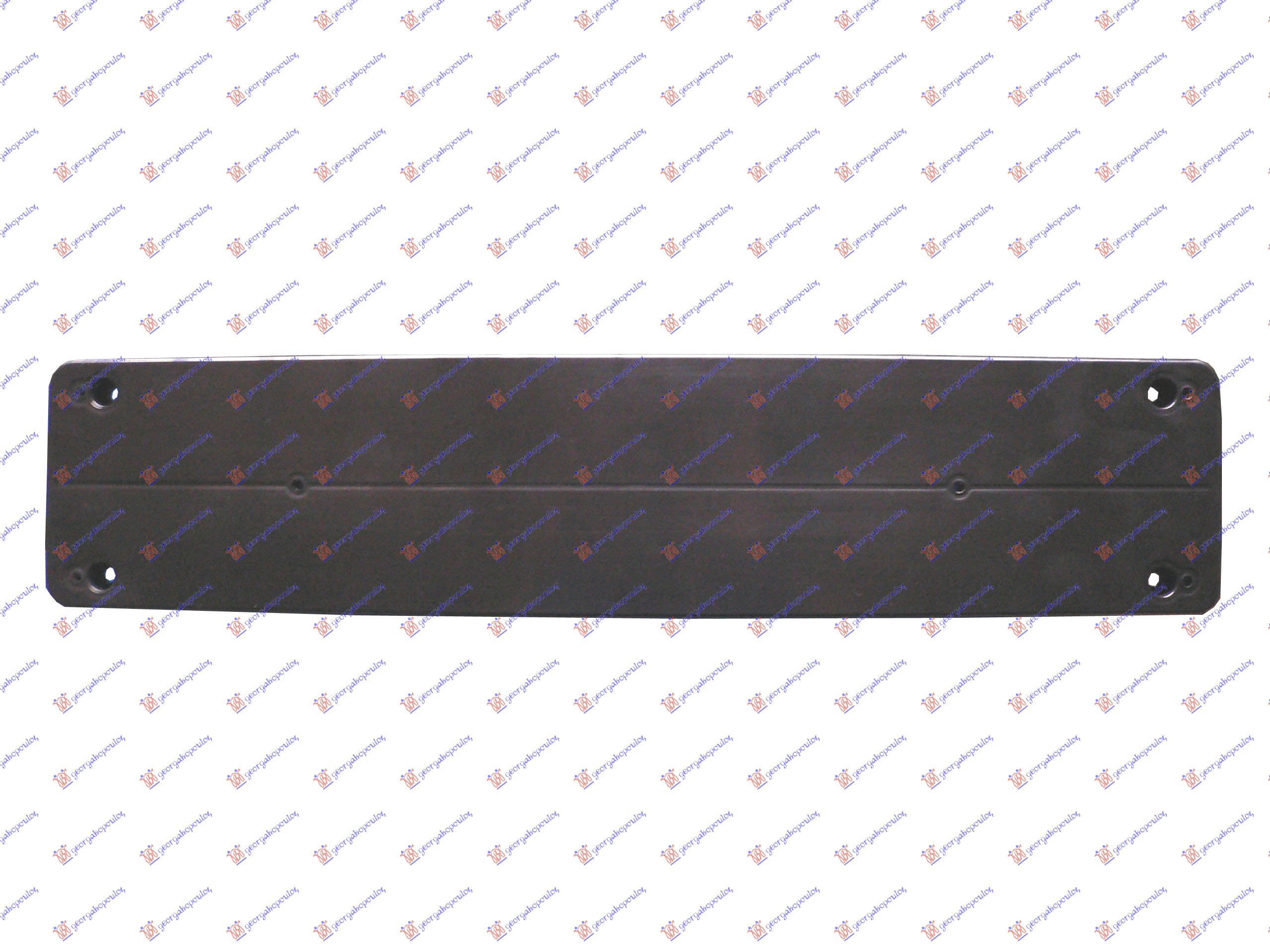 DRZAC PREDNJE TABLICE PLASTICNI MERCEDES E CLASS 1999-2002 (W210)