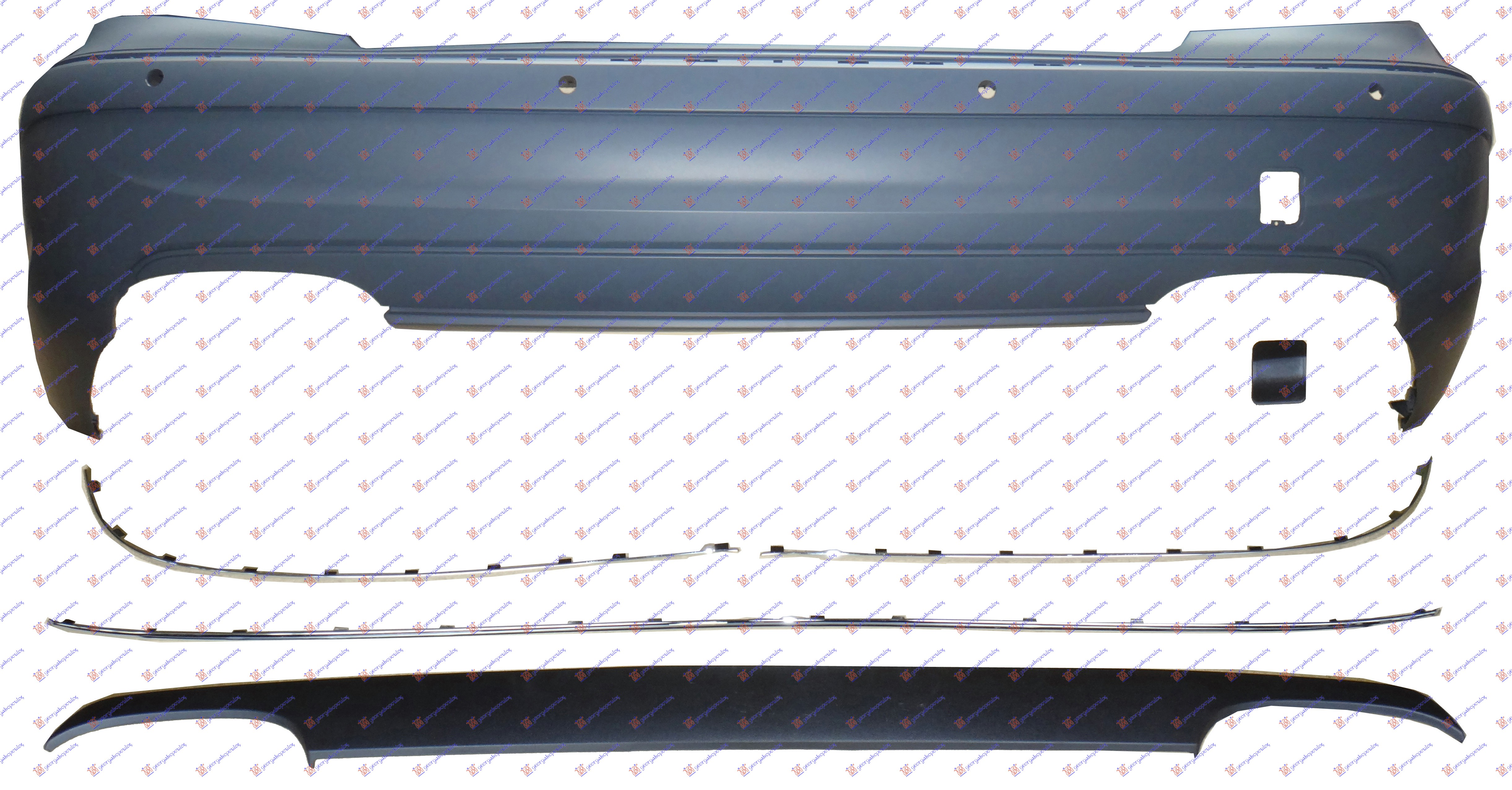 ZADNJI BRANIK (PDS SENZORI) 06- (E36) MERCEDES E CLASS 2002-2009 (W211)