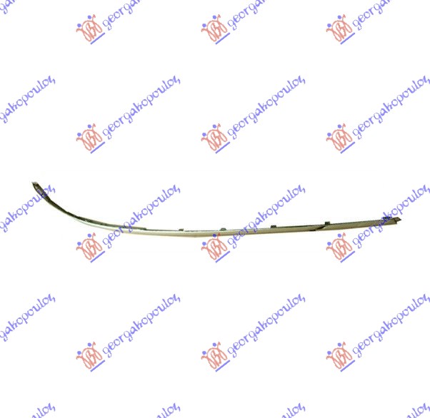 LAJSNA ZADNJEG BRANIKA SREDNJA HROM 2006- MERCEDES E CLASS 2002-2009 (W211)