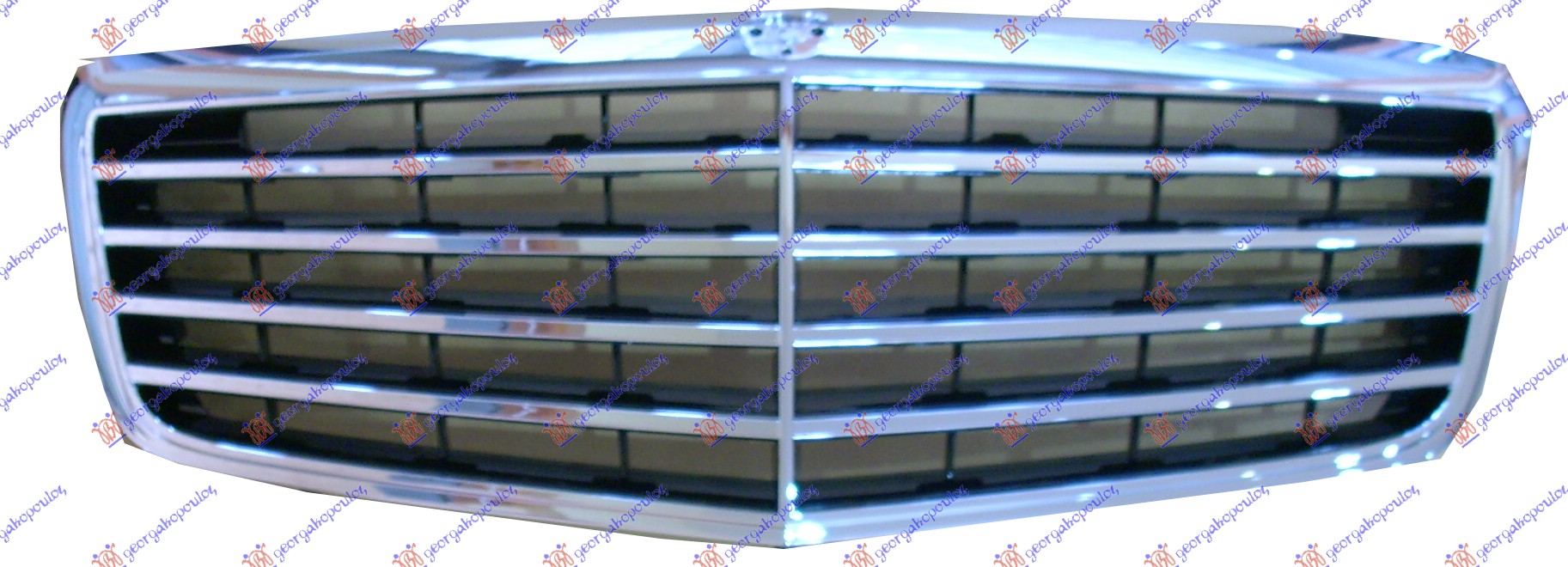 PVC MASKA KOMPLET HROM-CRNA 2006- (ELEGANCE/AVANTGARDE) MERCEDES E CLASS 2002-2009 (W211)