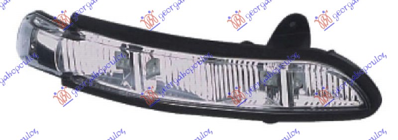 MIGAVAC U RETROVIZORU (LED) 2006- MERCEDES E CLASS 2002-2009 (W211)
