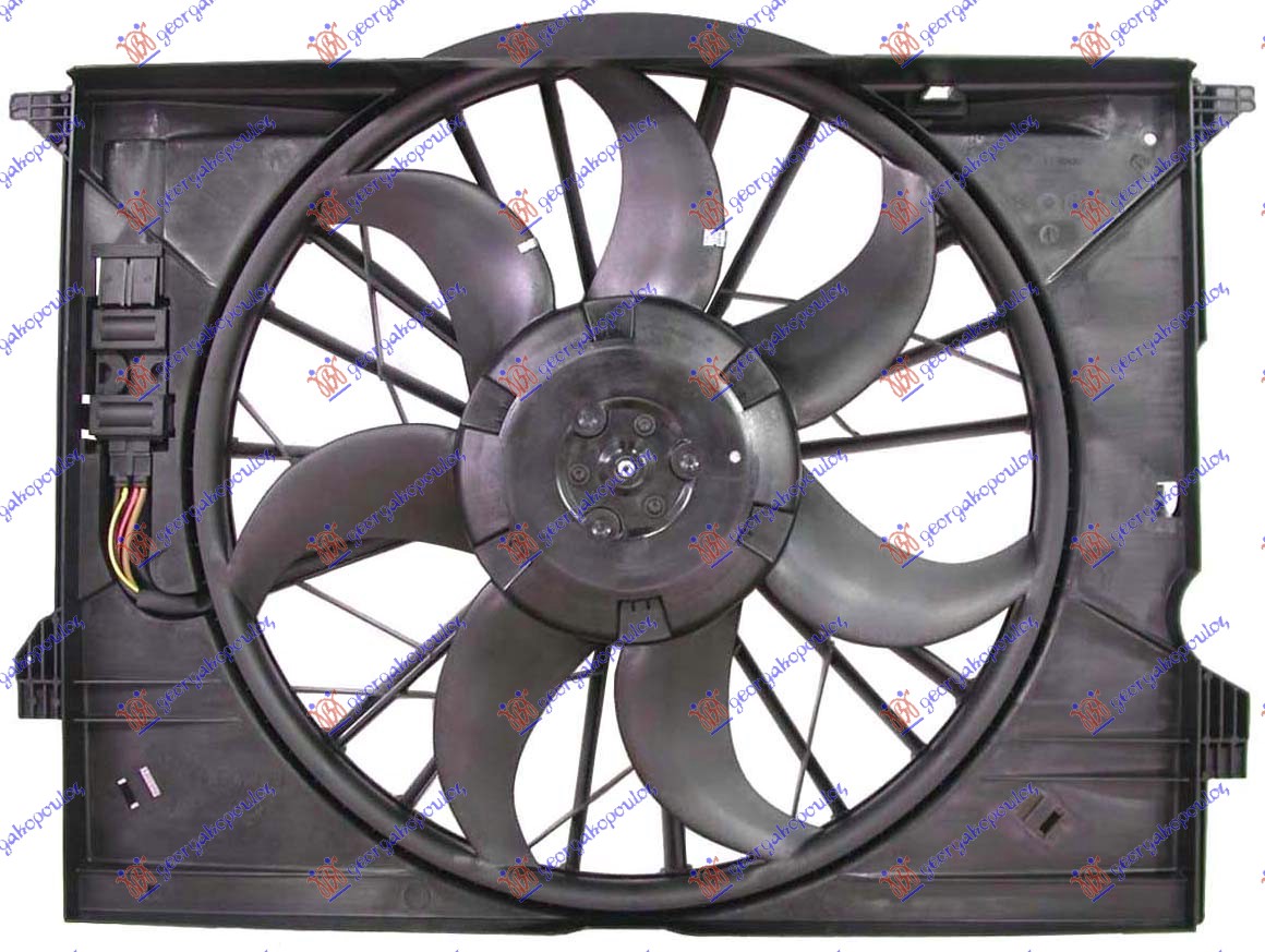 VENTILATOR (BENZIN/DIZEL) (540W) MERCEDES E CLASS 2002-2009 (W211)