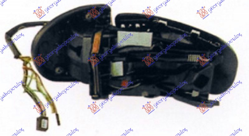 RETROVIZOR (BEZ POKLOPCA) ELEKTRICNI SA GREJACEM (ELEKTRO-SKLOPIV) (MEMORIJA) -2006 (A KVALITET) (ASFERICNO STAKLO) MERCEDES E CLASS 2002-2009 (W211)