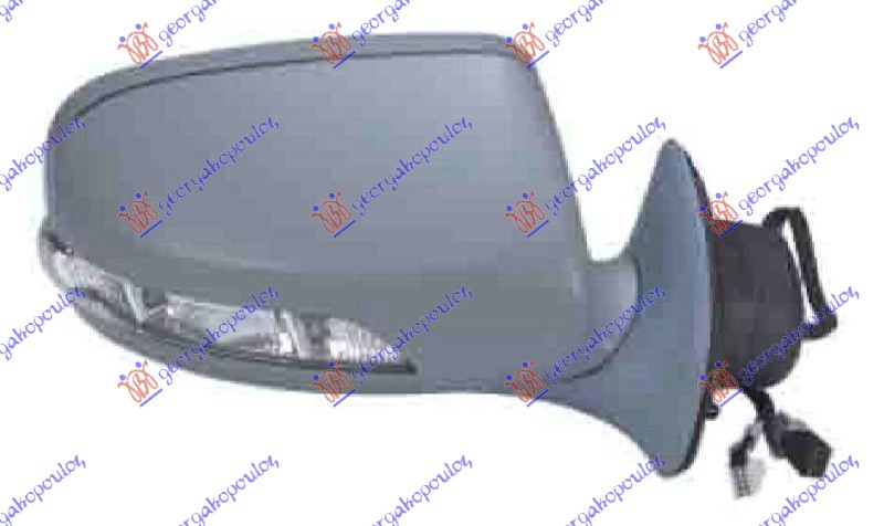 RETROVIZOR ELEKTRICNI SA GREJACEM (ELEKTRO-SKLOPIV) (MEMORIJA) (MIGAVAC) 2006- (13 PIN) (A KVALITET) (ASFERICNO STAKLO) MERCEDES E CLASS 2002-2009 (W211)