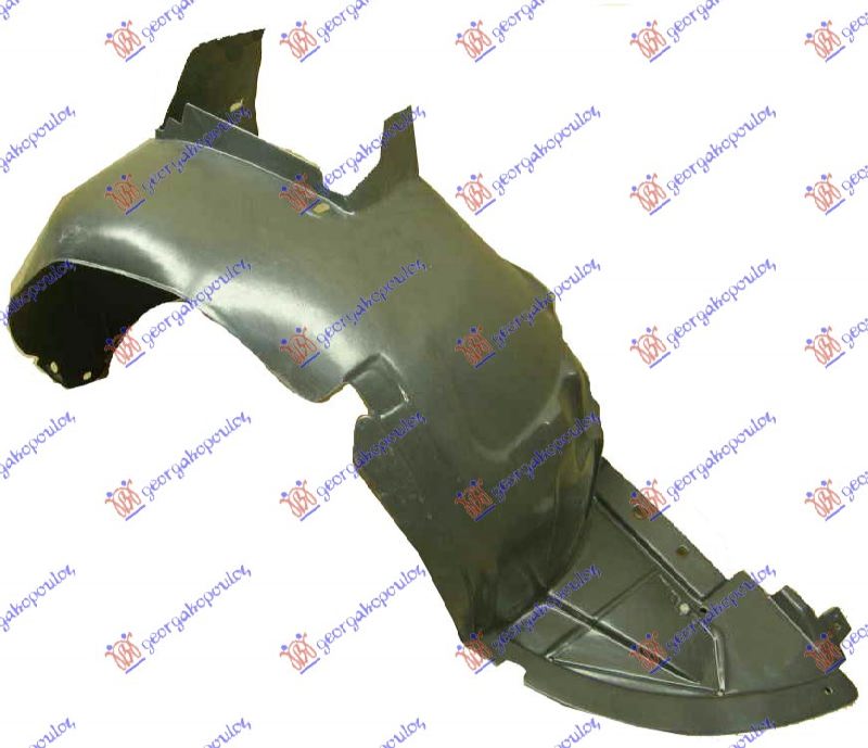 POTKRILO PLASTICNO 2006- CITROEN C3 2002-2010 (FC/FN)