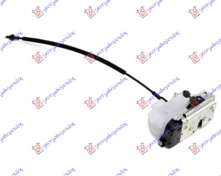 BRAVA ZADNJIH VRATA (CENTRALNO ZAKLJUCAVANJE) BELA (4pins) CITROEN C3 2002-2010 (FC/FN)