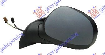RETROVIZOR ELEKTRICNI SA GREJACEM PM (ELEKTRO-SKLOPIV) 2009- (KONVEKSNO STAKLO) CITROEN C3 2002-2010 (FC/FN)