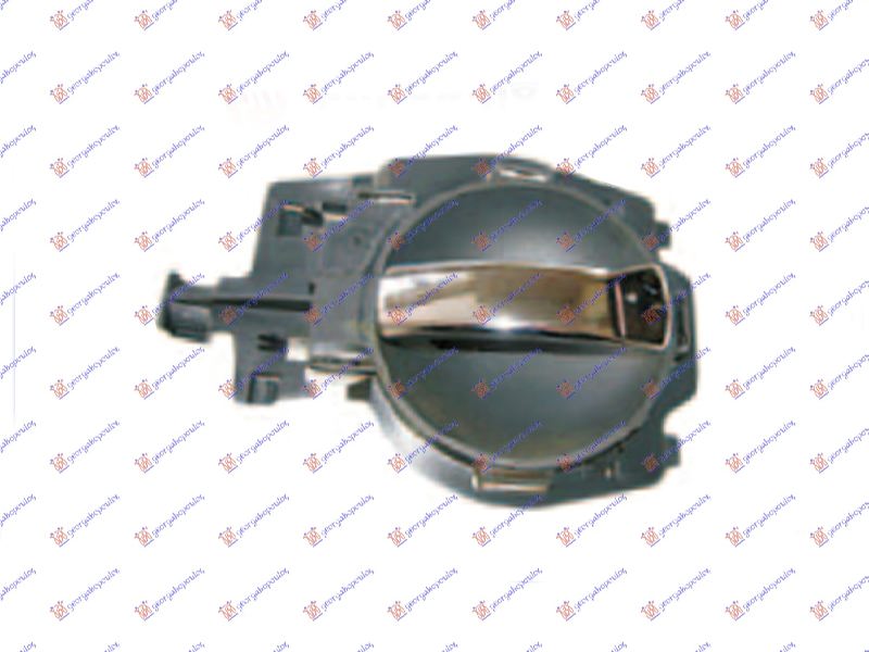 KVAKA PREDNJIH/ZADNJIH VRATA UNUTRASNJA HROM/CRNA CITROEN C2 2003-2008 (JM)