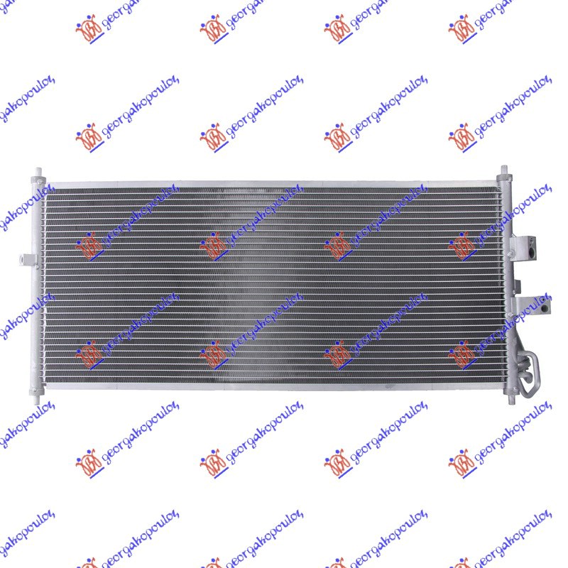 HLADNJAK KLIME DIZEL (691x310) 2003-2006 NISSAN PRIMERA 2002-2008 (P12)
