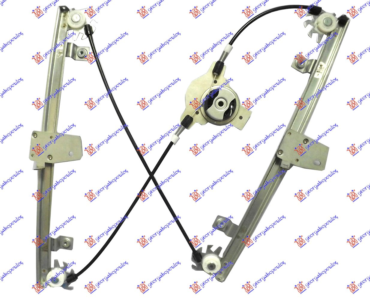 PODIZAC PREDNJEG PROZORA ELEKTRICNI (BEZ MOTORA) NISSAN PRIMERA 2002-2008 (P12)
