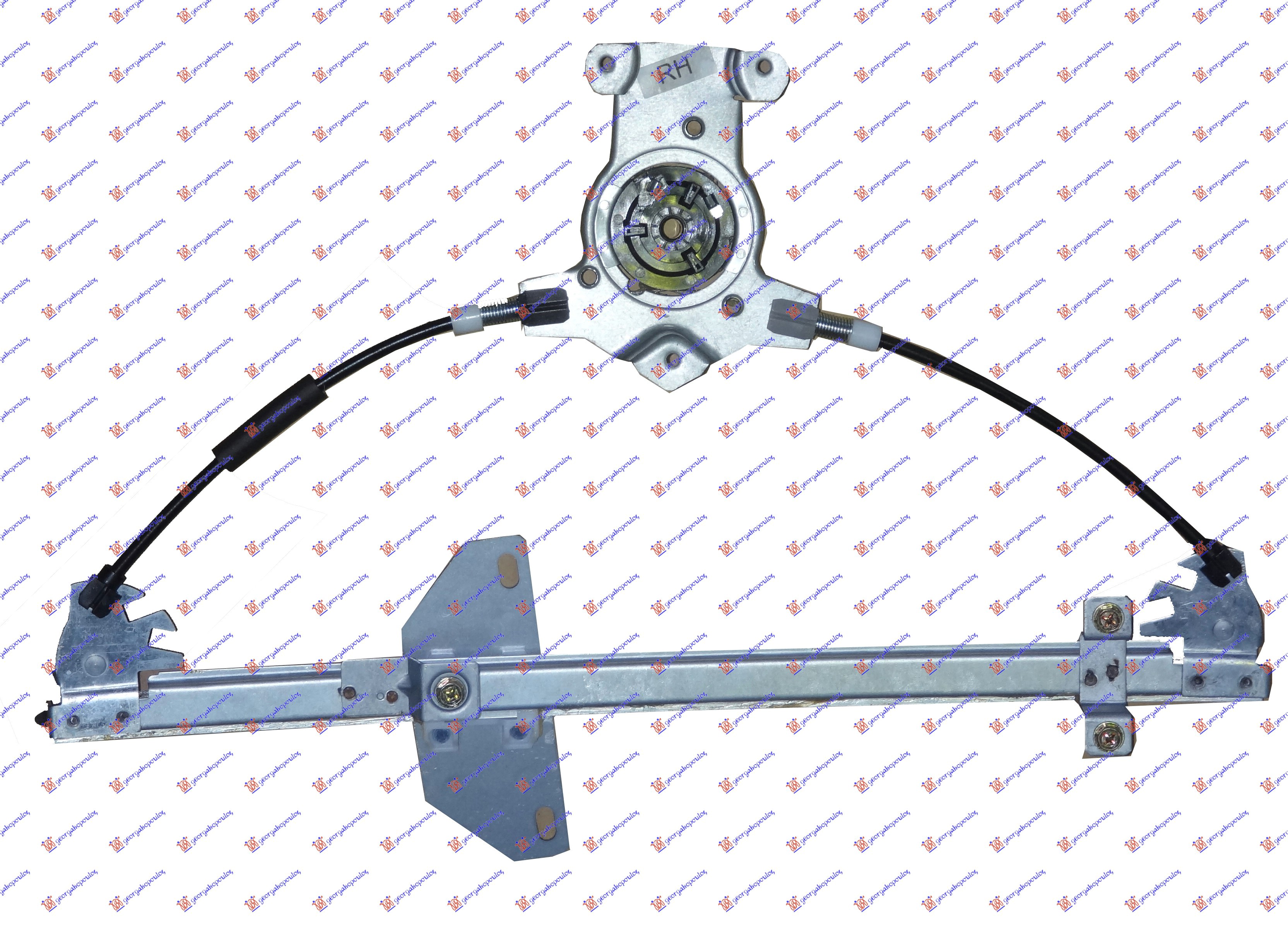 PODIZAC ZADNJEG PROZORA ELEKTRICNI (BEZ MOTORA) NISSAN PRIMERA 2002-2008 (P12)